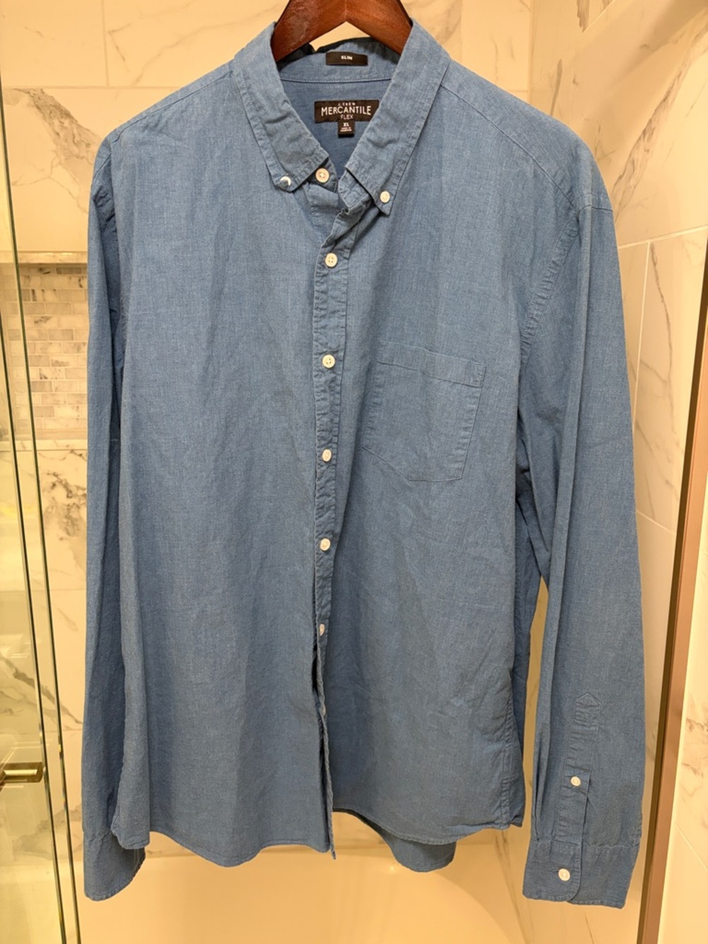 J. Crew Blue Button-Down Shirt